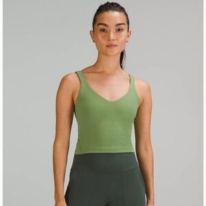 Lululemon align tank size 4 bronze green